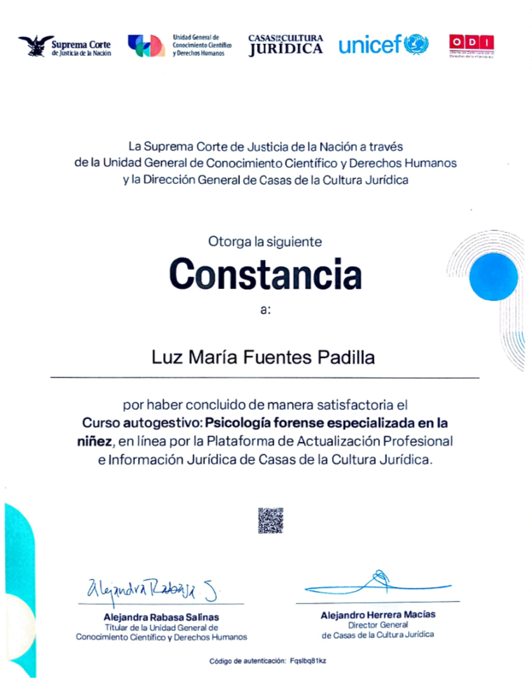 Curso de Psicología Forense